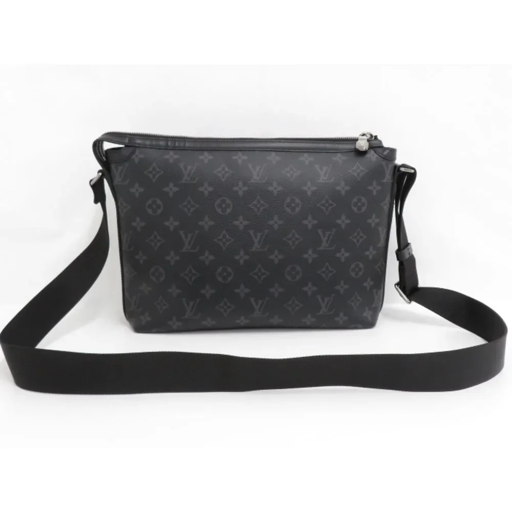 Louis Vuitton Odysse Messenger PM Monogram Eclipse Black Shoulder Bag